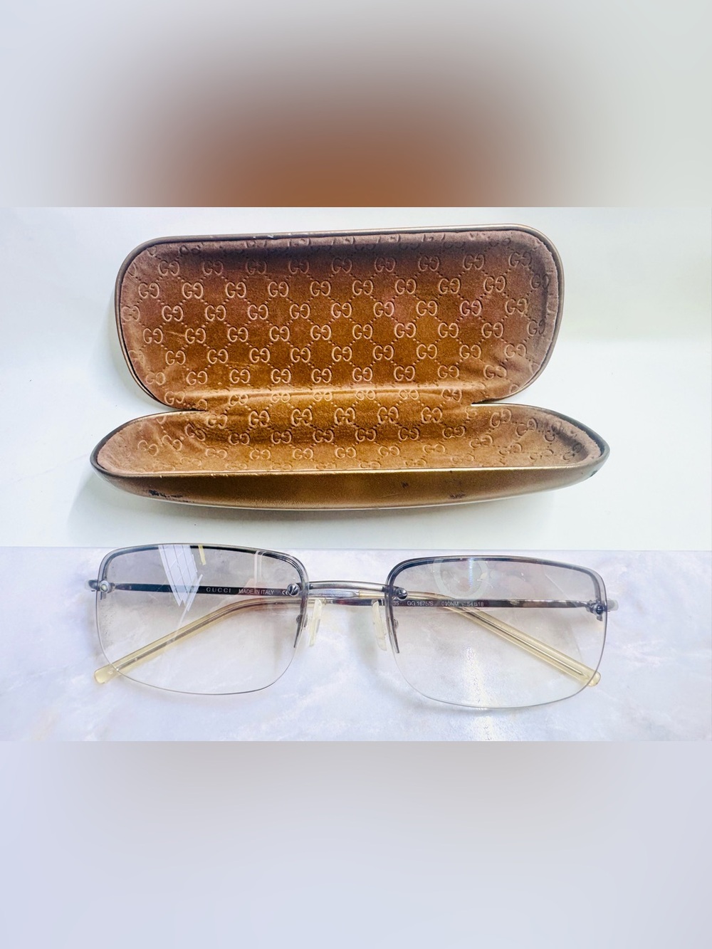 90s GUCCI Vintage Sunglasses rectangular square